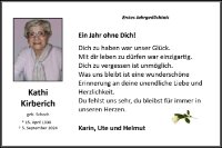 eine Anzeige