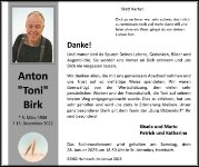 eine Anzeige
